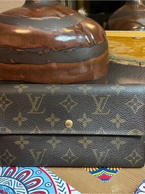 Louis Vuitton Brown Monogram Continental Wallet